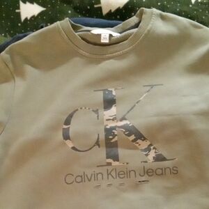 Calvin Klein Olive Green Sweatshirt